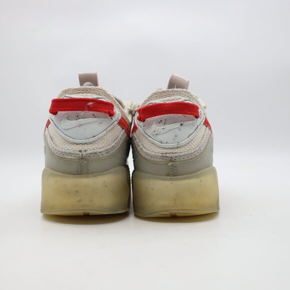 Nike Air Max Terrascape 90 Shoes Men\'s Size 8.5 Summit White Red Clay Sneakers main image 5